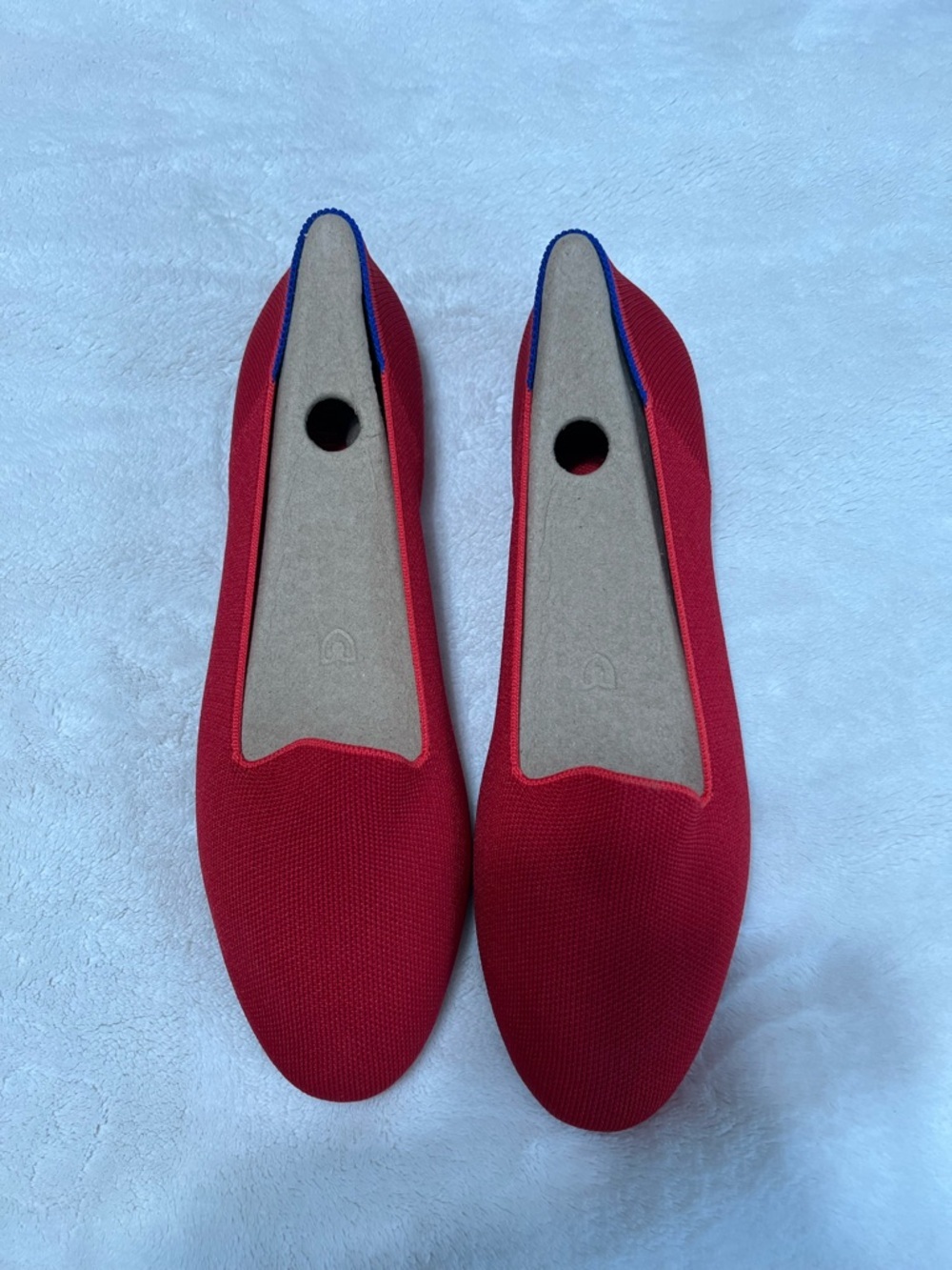 NIB Rothy’s Lounge Loafer Bombshell Red Size 11 - Picture 10 of 12